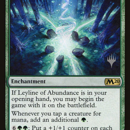 Leyline of Abundance (Promo Pack) [Core Set 2020 Promos]