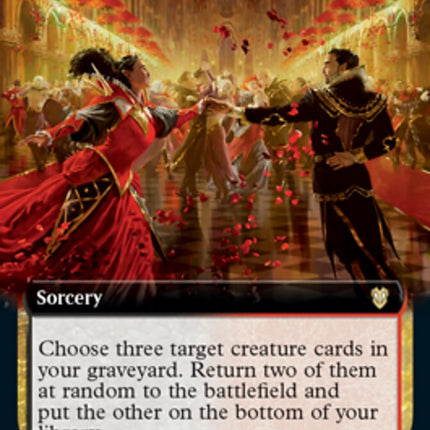 Sinister Waltz (Extended Art) [Innistrad: Crimson Vow Commander]