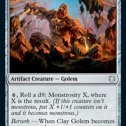 Clay Golem [Dungeons & Dragons: Adventures in the Forgotten Realms Commander]