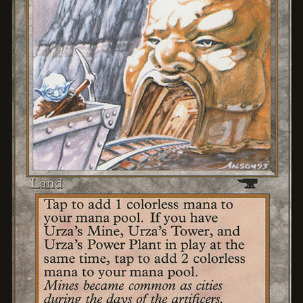 Urza's Mine (Mine Cart Entering Mouth) [Antiquities]