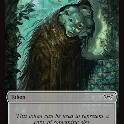 Copy // Manifest Double-Sided Token [Duskmourn: House of Horror Tokens]