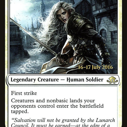 Thalia, Heretic Cathar [Eldritch Moon Prerelease Promos]