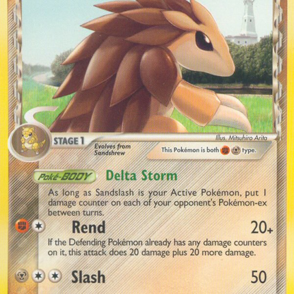 Sandslash (27/113) (Delta Species) [EX: Delta Species]