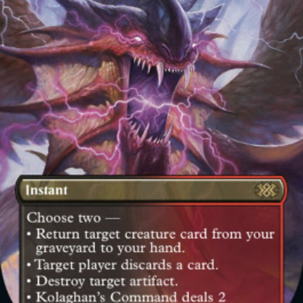 Kolaghan's Command (Borderless Alternate Art) [Double Masters 2022]