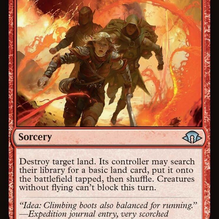 Sundering Eruption // Volcanic Fissure [Modern Horizons 3]