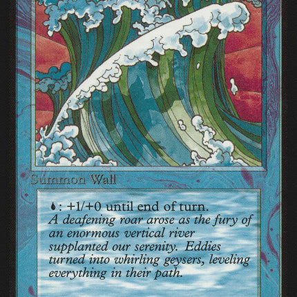 Wall of Water [Alpha Edition]