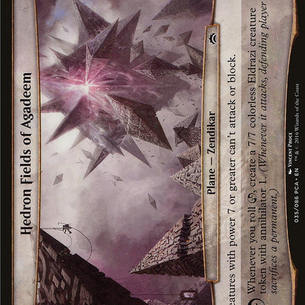 Hedron Fields of Agadeem (Planes) [Planechase Anthology Planes]