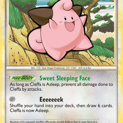 Cleffa (17/123) [HeartGold & SoulSilver: Base Set]