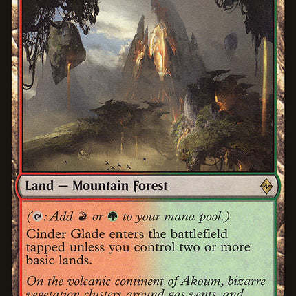 Cinder Glade (Promo) [Standard Showdown Promos]