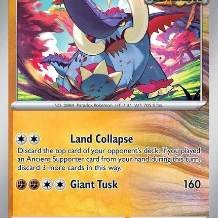 Great Tusk (055/131) [Scarlet & Violet: Prismatic Evolutions]