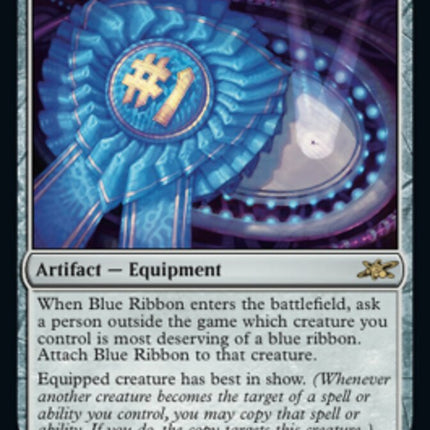 Blue Ribbon (Galaxy Foil) [Unfinity]