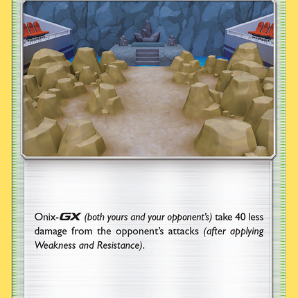 Brock's Pewter City Gym (54/68) [Sun & Moon: Hidden Fates]
