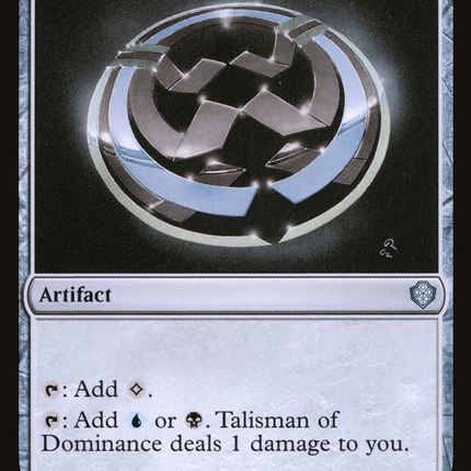 Talisman of Dominance [Starter Commander Decks]