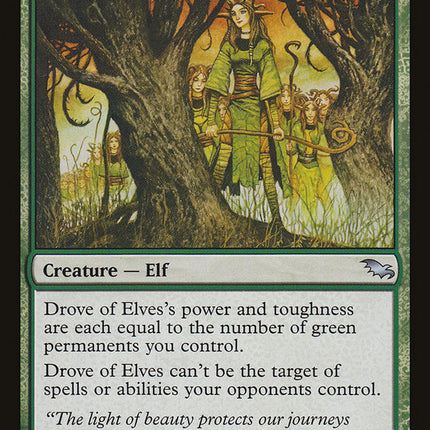Drove of Elves [Shadowmoor]