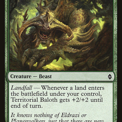 Territorial Baloth [Battle for Zendikar]
