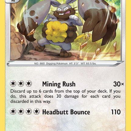 Diggersby (147/192) [Sword & Shield: Rebel Clash]