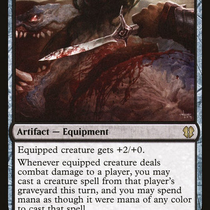 Whispersteel Dagger [Zendikar Rising Commander]