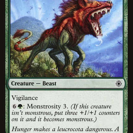 Ravenous Leucrocota [Conspiracy: Take the Crown]