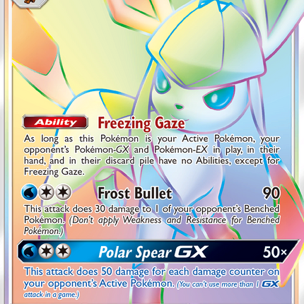 Glaceon GX (159/156) [Sun & Moon: Ultra Prism]