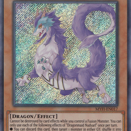 Dragonmaid Nudyarl [MYFI-EN017] Secret Rare