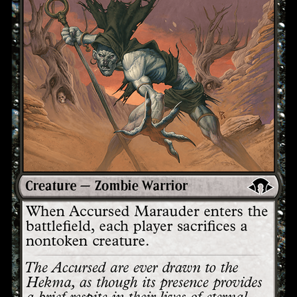 Accursed Marauder (Ripple Foil) [Modern Horizons 3]