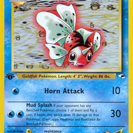 Misty's Seaking (55/132) [Gym Heroes 1st Edition]