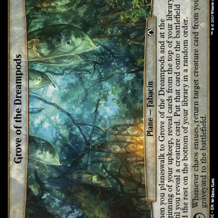 Grove of the Dreampods [March of the Machine Commander]