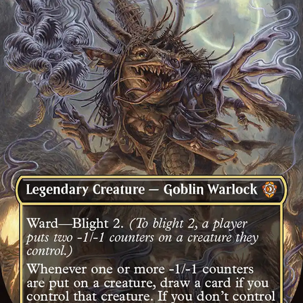 Auntie Ool, Cursewretch (Borderless) [Lorwyn Eclipsed Commander]