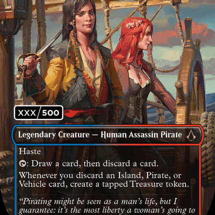 Mary Read and Anne Bonny (English) (Serial Numbered) [Assassin's Creed]