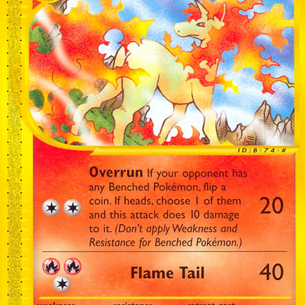 Rapidash (62/165) [Expedition: Base Set]