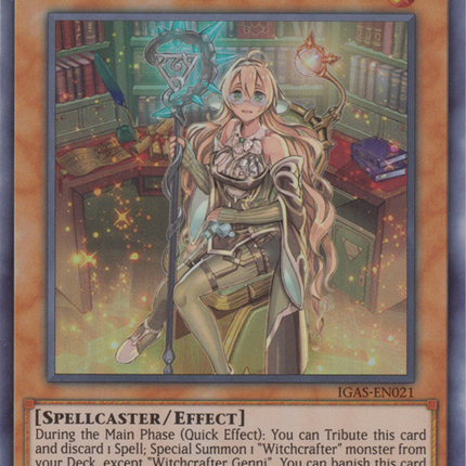 Witchcrafter Genni [IGAS-EN021] Super Rare