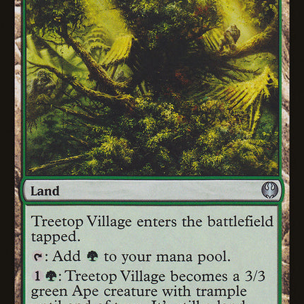 Treetop Village [Duel Decks: Knights vs. Dragons]