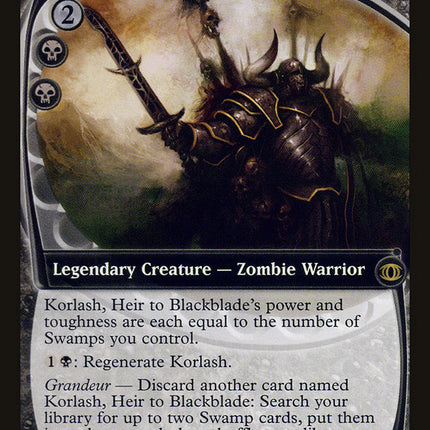 Korlash, Heir to Blackblade [Future Sight]