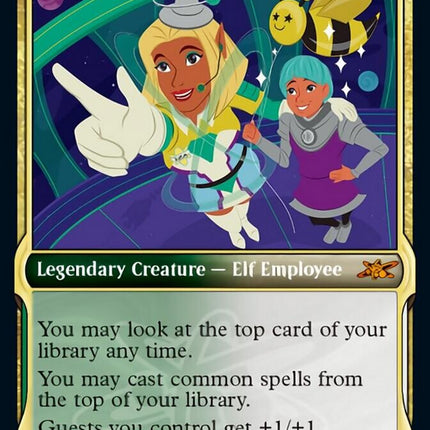 Lila, Hospitality Hostess (Showcase) (Galaxy Foil) [Unfinity]