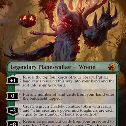 Wrenn and Seven (Borderless) [Innistrad: Midnight Hunt]