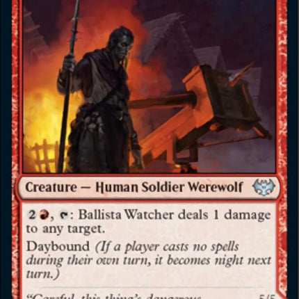 Ballista Watcher // Ballista Wielder [Innistrad: Crimson Vow]