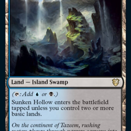 Sunken Hollow [Innistrad: Midnight Hunt Commander]