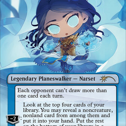 Narset, Parter of Veils (Borderless) [Secret Lair Drop Series]