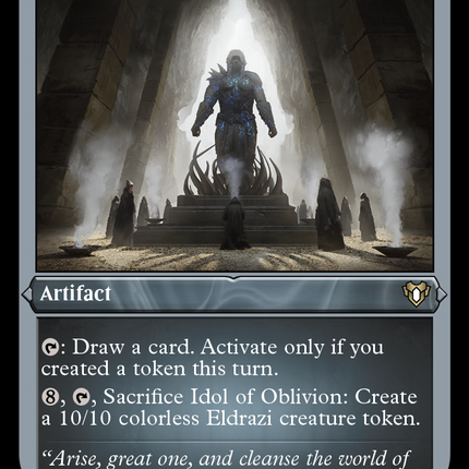 Idol of Oblivion (Foil Etched) [Commander Masters]