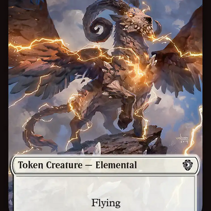 Copy // Elemental (0002) Double-Sided Token [Lorwyn Eclipsed Tokens]