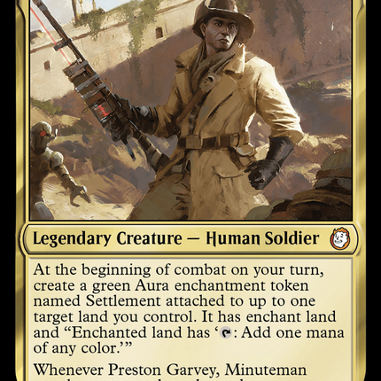 Preston Garvey, Minuteman (Surge Foil) [Fallout]