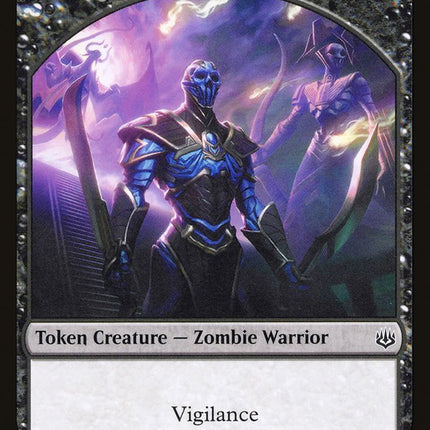 Zombie Warrior Token [War of the Spark Tokens]