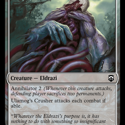 Ulamog's Crusher (Ripple Foil) [Modern Horizons 3 Commander]