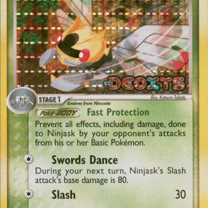 Ninjask (13/107) (Stamped) [EX: Deoxys]
