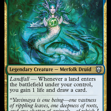 Tatyova, Benthic Druid (Ripple Foil) [Modern Horizons 3 Commander]