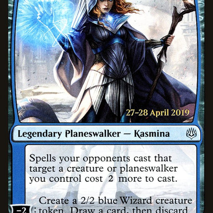 Kasmina, Enigmatic Mentor [War of the Spark Prerelease Promos]