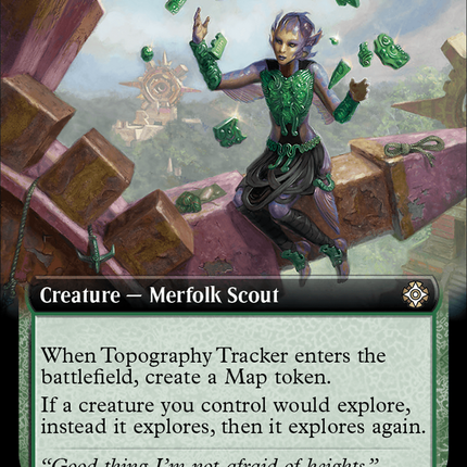 Topography Tracker (Extended Art) [The Lost Caverns of Ixalan Commander]