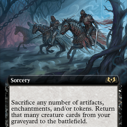 Lich-Knights' Conquest (Extended Art) [Wilds of Eldraine]