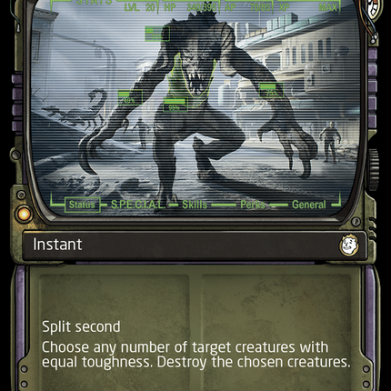 V.A.T.S. (Showcase) (Surge Foil) [Fallout]