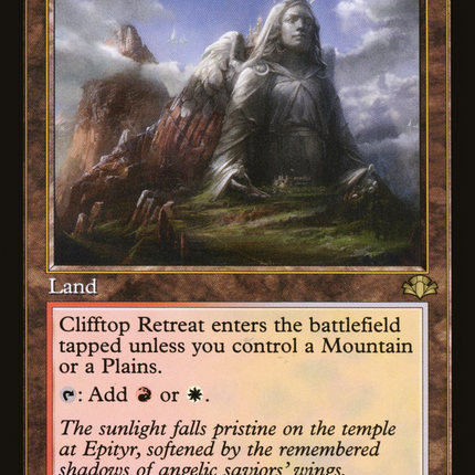 Clifftop Retreat (Retro) [Dominaria Remastered]